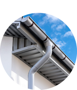 Gutter Brightening Pressure Washing in Huntsville